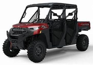 2025 Polaris RANGER CREW XP 1000 PREMIUM - SUNSET RED Premium 