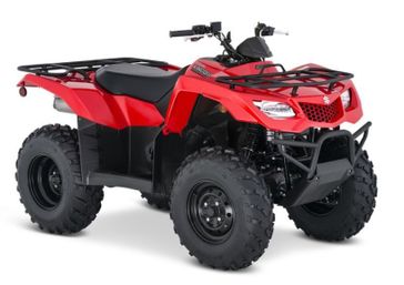 2024 Suzuki LT-F400FCM3  in a Red exterior color. Legacy Powersports 541-663-1111 legacypowersports.net 