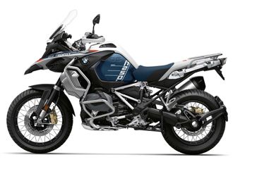 2024 BMW R 1250 GS Adventure in a GRAVITY BLUE METALLIC MAT exterior color. SoSo Cycles 877-344-5251 sosocycles.com 