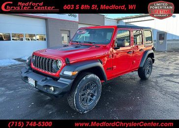 New 2026 Jeep Wrangler 4-door Sport S