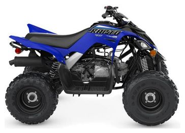 2023 Yamaha Raptor in a Team Yamaha Blue exterior color. New England Powersports 978 338-8990 pixelmotiondemo.com 