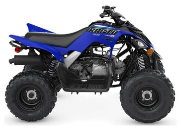 2023 Yamaha Raptor in a Team Yamaha Blue exterior color. Parkway Cycle (617)-544-3810 parkwaycycle.com 