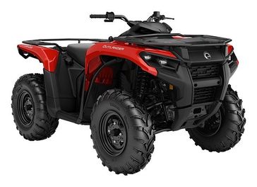 2023 Can-Am OUTLANDER DPS 500 in a Legion Red exterior color. Cross Country Powersports 732-491-2900 crosscountrypowersports.com 