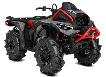 2025 CAN-AM OUTLANDER XMR 1000 GRANITE GREY AND LEGION RED 