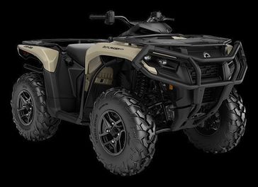 2024 Can-Am OUTLANDER PRO XU HD7 in a DESERT TAN exterior color. Cross Country Powersports 732-491-2900 crosscountrypowersports.com 