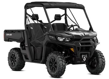 2024 Can-Am DEFENDER XT HD10  in a TIMELESS BLACK exterior color. Cross Country Powersports 732-491-2900 crosscountrypowersports.com 