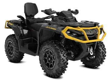 2023 CAN-AM OUTLANDER MAX XTP 1000R IRON GRAY AND NEO YELLOW