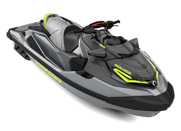2024 SEADOO RXTX 325 WITH SOUND SYSTEM ICE METAL AND MANTA GREEN 