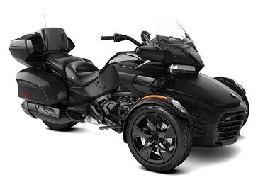 2023 Can-Am SPYDER F3 LTD in a MONOLITH BLACK SATIN / DARK exterior color. Cross Country Powersports 732-491-2900 crosscountrypowersports.com 