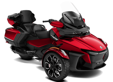 2025 CAN-AM SPYDER RT LIMITED DEEP MARSALA METALLIC WITH PLATINUM ACCENTS