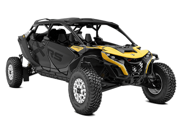 2025 Can-Am MAVERICK R MAX X RS 999T DCT CARBON BLACK AND NEO YELLOW