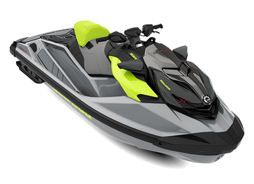 2024 SEADOO RXPX WITH SOUND SYSTEM ICE METAL AND MANTA GREEN 