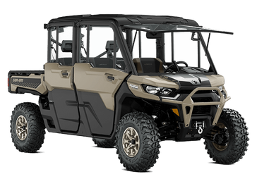 2024 Can-Am DEFENDER MAX LONE STAR CAB HD10 NIGHT BLACK