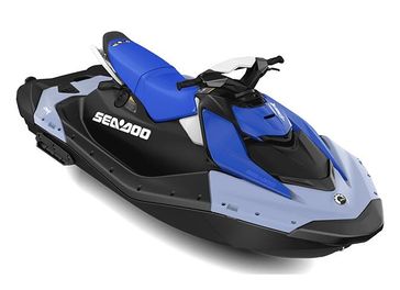 New 2026 Sea-Doo PWC SPARK CONVENIENCE 90 BE 3UP IBR 26  DAZZLING BLUEVAPOR BLUE 