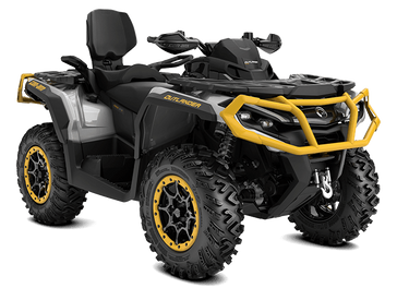 2024 Can-Am OUTLANDER MAX XTP 1000R HYPER SILVER AND NEO YELLOW