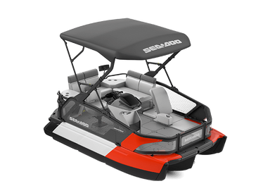 2024 Seadoo PB SWT 19 170 CAT RD  in a Lava Red exterior color. Central Mass Powersports (978) 582-3533 centralmasspowersports.com 