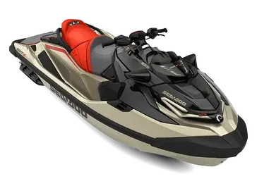 Metallic Tan/Lava Red
