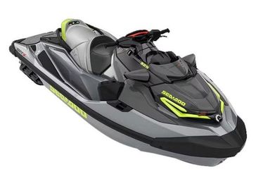 2024 SEADOO PWC RXT X 325 AUD GY IBR 24  in a SILVER-GREEN exterior color. Family PowerSports (877) 886-1997 familypowersports.com 