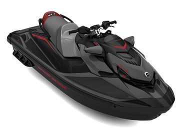 2024 SEADOO GTRX 300 WITH SOUND SYSTEM ECLIPSE BLACK AND DEEP MARSALA 
