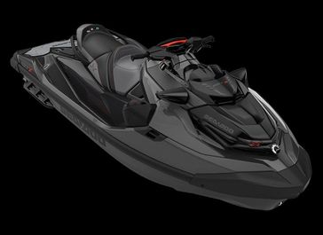 2023 Seadoo PWC GTX 300 BK IBR  in a Eclipse Black exterior color. New England Powersports 978 338-8990 pixelmotiondemo.com 