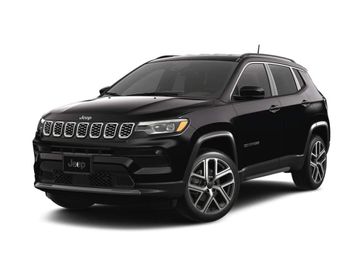 2025 Jeep Compass Limited 4x4 Diamond Black Crystal Pearl Coat
