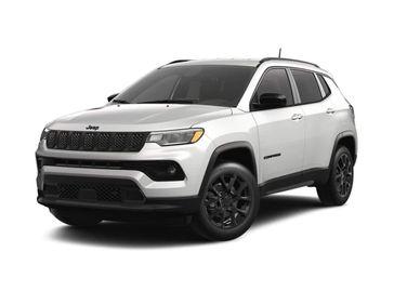 2025 Jeep Compass Latitude 4x4 Bright White Clear Coat
