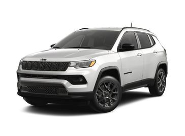 2025 Jeep Compass Latitude 4x4 Bright White Clear Coat