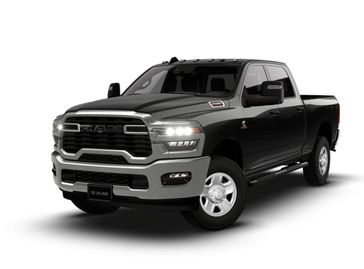 New 2026 RAM 2500 Tradesman Crew Cab 4x4 6'4' Box in a Diamond Black Crystal Pearl Coat exterior color. Kamaaina Motors 1-808-746-7956 kamaainamotors.com 