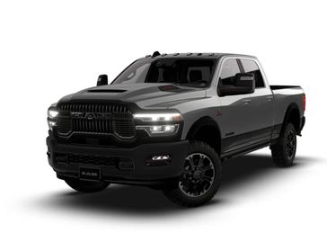New 2026 RAM 2500 Rebel Crew Cab 4x4 6'4' Box in a Granite Crystal Metallic Clear Coat exterior color. Kamaaina Motors 1-808-746-7956 kamaainamotors.com 