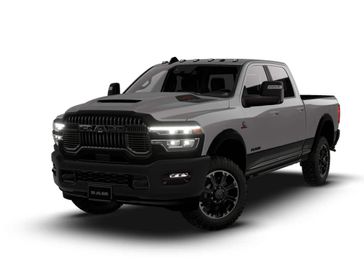 New 2026 RAM 2500 Rebel Crew Cab 4x4 6'4' Box in a Ceramic Gray Clear Coat exterior color. Kamaaina Motors 1-808-746-7956 kamaainamotors.com 