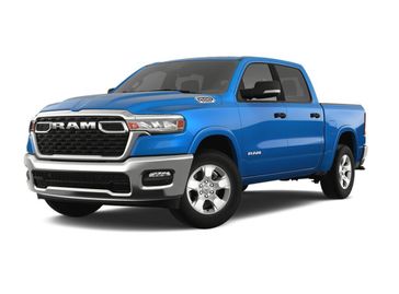 2025 RAM 1500 Big Horn Crew Cab 4x4 5'7' Box Hydro Blue Pearl Coat