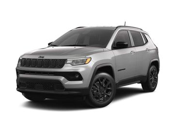 2025 Jeep Compass Latitude 4x4 Silver Zynith Metallic Clear-C