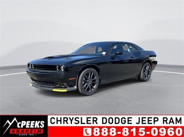 2023 Dodge Challenger Gt Awd in a Pitch-Black exterior color and Blackinterior. McPeek's Chrysler Dodge Jeep Ram of Anaheim 888-861-6929 mcpeeksdodgeanaheim.com 
