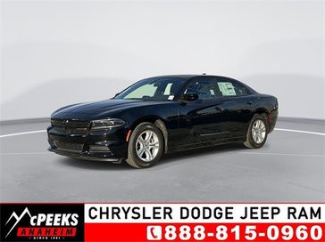 2023 Dodge Charger SXT Rwd in a Pitch Black exterior color and Blackinterior. McPeek's Chrysler Dodge Jeep Ram of Anaheim 888-861-6929 mcpeeksdodgeanaheim.com 