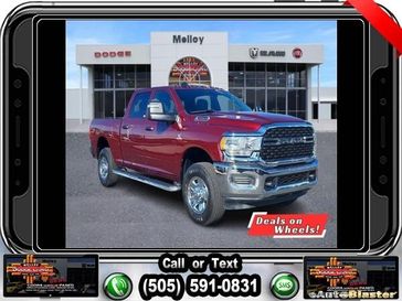 2024 RAM 3500 Tradesman Crew Cab 4x4 6'4' Box in a Delmonico Red Pearl Coat exterior color and Blackinterior. Melloy Dodge RAM FIAT 505-588-4459 melloydodge.com 