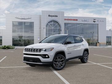 New 2026 Jeep Compass Limited Altitude 4x4 in a Bright White Clear Coat exterior color and Blackinterior. Bayside Chrysler Dodge Jeep Ram (888) 707-4924 baysidechryslerjeepdodge.net 