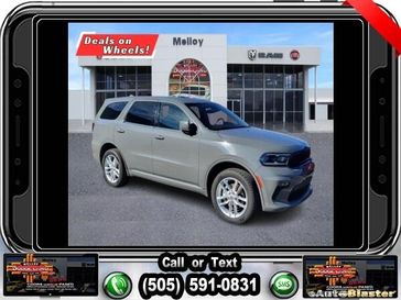 2022 Dodge Durango GT Plus in a Destroyer Gray Clear Coat exterior color and Blackinterior. Melloy Dodge RAM FIAT 505-588-4459 melloydodge.com 