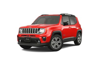 2023 Jeep Renegade Limited 4x4 in a Colorado Red Clear Coat exterior color and Blackinterior. Victor Chrysler Dodge Jeep Ram 585-236-4391 victorcdjr.com 