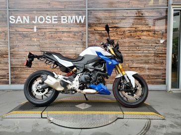 2023 BMW F 900 R in a Light White / Racing Blue / Racing Red exterior color. San Jose BMW Motorcycles 408-618-2154 sjbmw.com 