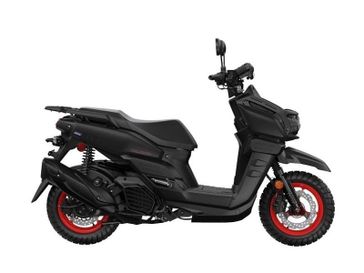 2023 Yamaha Zuma in a Matte Black exterior color. Parkway Cycle (617)-544-3810 parkwaycycle.com 