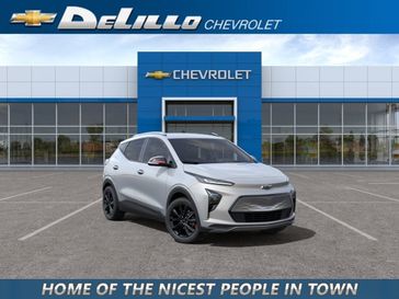 2023 Chevrolet Bolt EUV LT in a Silver Flare Metallic exterior color and Jet Blackinterior. BEACH BLVD OF CARS beachblvdofcars.com 