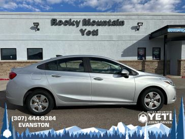 2018 Chevrolet Cruze LS in a Silver Ice Metallic exterior color and Jet Blackinterior. Rocky Mountain Yeti Jackson Hole 307-733-5337 rockymountainyetijacksonhole.com 