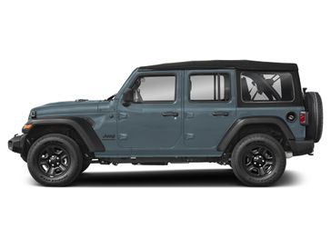 New 2026 Jeep Wrangler Willys in a Anvil Clear Coat exterior color and Blackinterior. Perkins La Junta 719-383-2250 perkinslajunta.com 