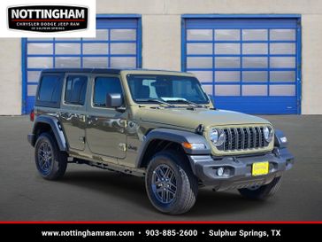 New 2025 Jeep Wrangler 4-door Sport S