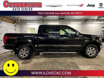 2019 Ford F-150 Lariat in a Agate Black Metallic exterior color and Blackinterior. Cornhusker Auto Center 402-866-8665 cornhuskerautocenter.com 