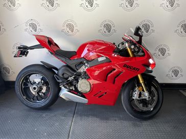 2024 Ducati PANIGALE V4S in a RED exterior color. BMW Motorcycles of New Orleans 504-595-6776 motojulia.com 