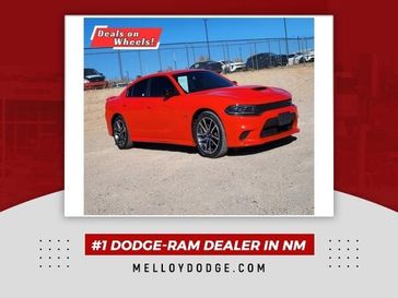 2023 Dodge Charger R/T in a Go Mango! exterior color and Blackinterior. Melloy Dodge RAM FIAT 505-588-4459 melloydodge.com 