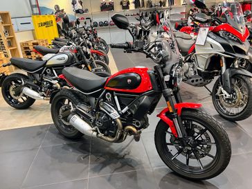 2021 Ducati Scrambler in a RED exterior color. SoSo Cycles 877-344-5251 sosocycles.com 