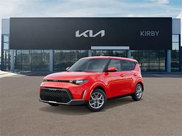 New 2025 Kia SOUL S  in a INFERNO RED exterior color. Ventura Auto Center 866-978-2178 venturaautocenter.com 
