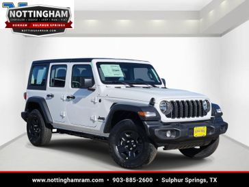 New 2026 Jeep Wrangler 4-door Sport